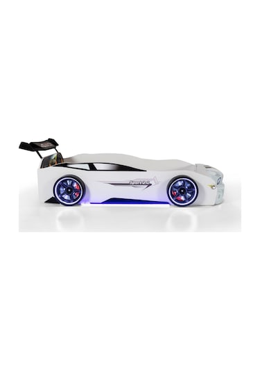 Beyaz Arabalı Yatak Sport Mst Full Ledli Kumandalı Baza Ortopedik Yatak 90x190 Cm Beyaz Arabalı Yatak Sport Mst Full Ledli Kumandalı Baza Ortopedik Yatak 90x190 Cm