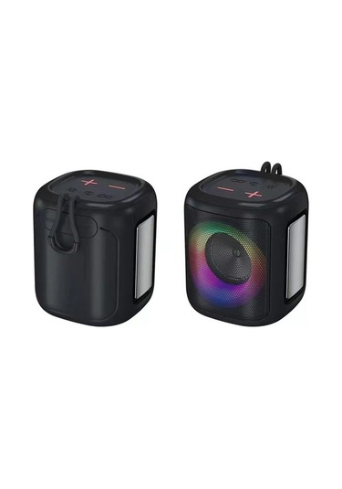Besthome1 Su Geçirmez Bluetooth Hoparlör - 5.2 Bt, 8w Bass, Rgb Işık