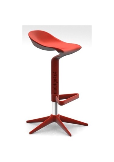 Poligonofis Bar Taburesi Krom Amortisör Bar Sandalyesi Krom Amortisörü Piston