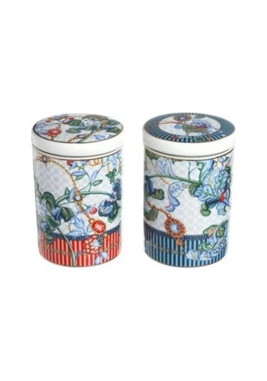 Lucky Art Chantelle Bone 2li Kavanoz Seti 13cm Mavi