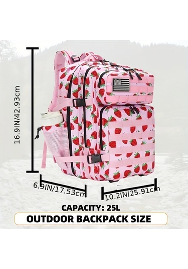 Dashanshop 6.6gal Blue Yellow Sırt Çantası Günlük Spor Fitness Kamp Yürüyüş Seyahat Okul Çantası Erkek Kadın Hediye Altın