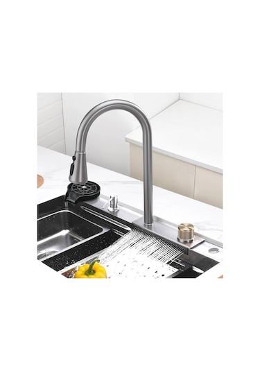 Krome Teknolojik Akıllı Eviye Seti Kombine Basic Saten Krm1010-Br