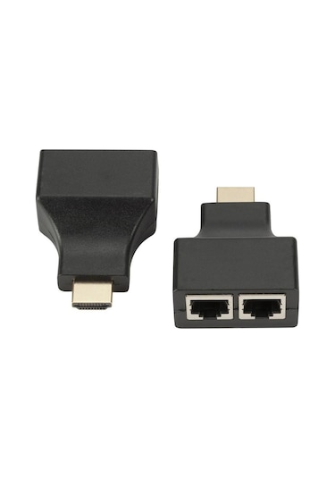 Powermaster Fully Hdmi To Rj45 Cat6 Extender 30Metreto Rj45 Cat6