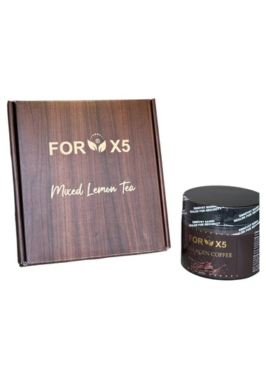 Forx5 Detox Çay 30'lu + Forx5 Collagen Kahve 30'lu