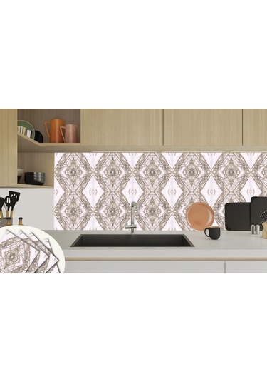 Tink Kendinden Yapışkanlı Mermer 14 Desenli Pvc Karo 30x30 Cm