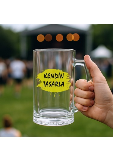 Kendin Tasarla Bardak - Kişiye Özel Bardak Satıya Sor 2 Bira Bardağı