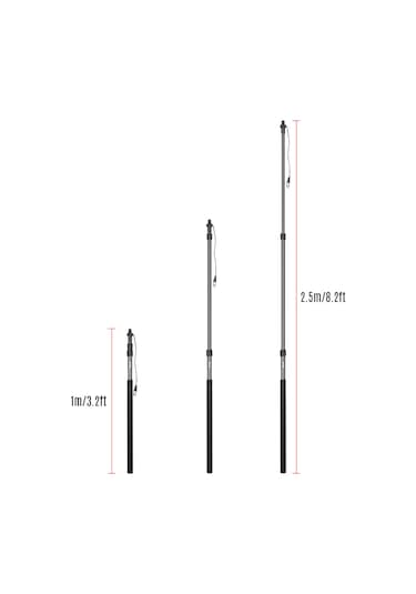 Boya BY-PB25 Karbon Fiber Mikrofon Sopa Boom Pole