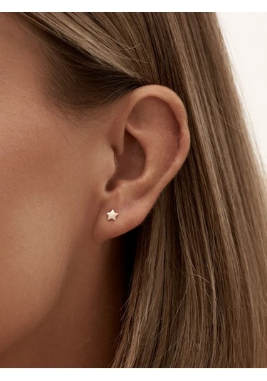 Zoloto Russkih Küpe Tırmanış Yıldızları Altın Kaplama 36881808 Diğer