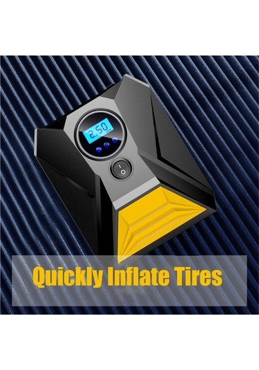 Xianwen Jialan Dijital Araba Şişme Pompa Elektrikli Lastik Hava