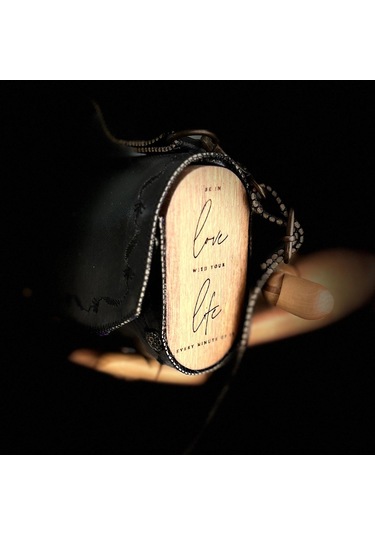 Hakiki Deri, El Yapımı Bayan Çanta, Bayan Cüzdan Larissa V34 Taş - Siyah