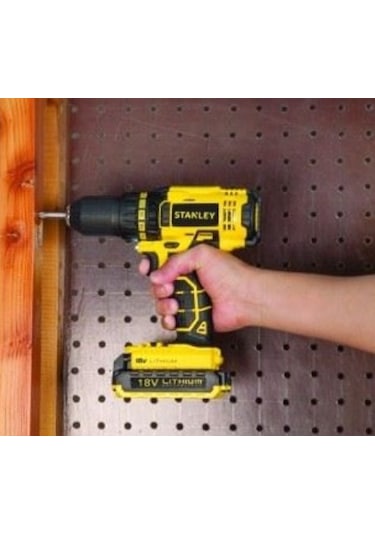 Stanley SCD201D2K-TR 18V 2Ah Li-Ion Çift Akülü Vidalama Matkap
