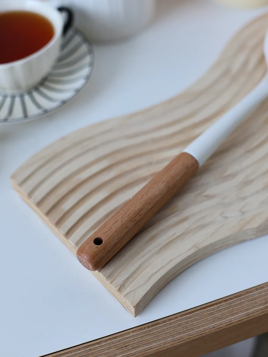 Home Lovers Ahşap Saplı Mutfak Spatulası 296161205 Beyaz