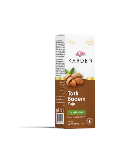 Karden Tatlı Badem Yağı 20 ML