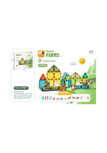 Ch1501 5.5cm Magnetic Blok 37 Psc