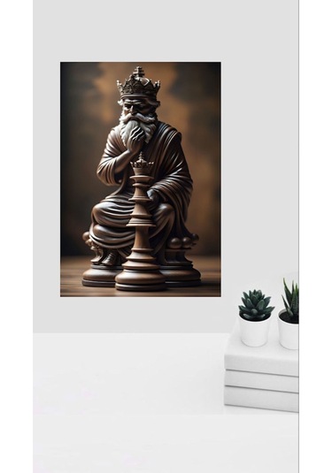 Satranç Tablo Ev Duvar Salon Mutfak Dekarasyon Kanvas Tablo Canvas Ölçü Seçmeyi Unutmayınız :