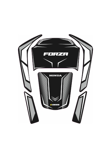 Forza 250 2021-2023 Uyumlu Deeb Iron Tank Pad Set Gray