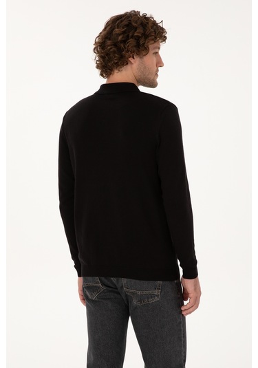 U.s. Polo Assn. Erkek Siyah Kazak /triko 50307799-vr046 Siyah