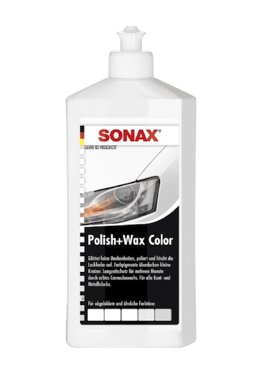 Sonax Renkli Nano Parlatıcı ve Koruyucu Cila Beyaz 250 ML