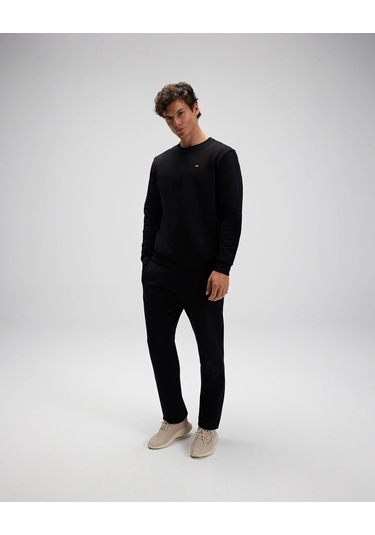 Ellesse Erkek Sweatshirt Em579-bk Black Çok Renkli