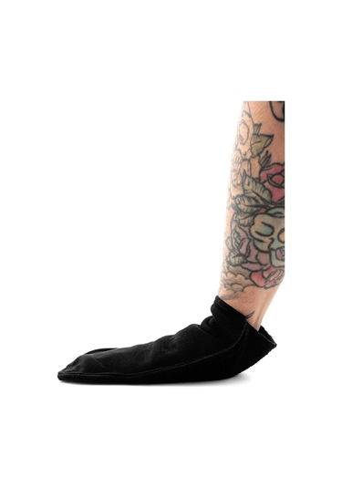 Çok Amaçlı Kullanıma Uygun Siyah Yumuşak Tüylü Temizlik Eldiveni Siyah