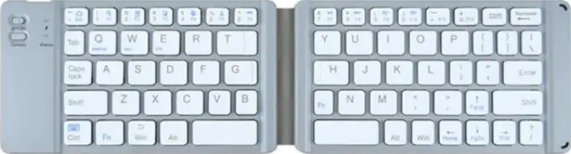 Sones Bt18 Bluetooth Klavye Manyetik Katlanır Kablosuz Klavye Cep Telefonları, Tabletler Ve Bilgisayarlar İçin