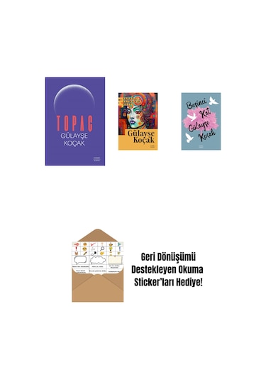 Topaç + Yaratıcı Yazmanın Hazzı + Beşinci Kat + Okuma Sticker'ları