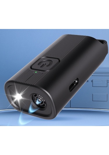 Lichen Ultrasonik Köpek Kovucu Taşınabilir Köpek Eğitmeni Barker