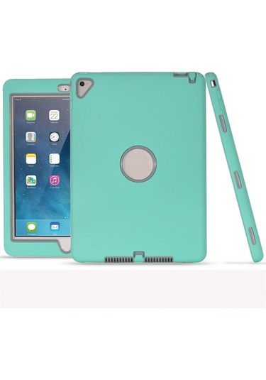Homyl Ipad 2017 Yeni 9.7 Için Silikon Kılıf Nane-yeşili