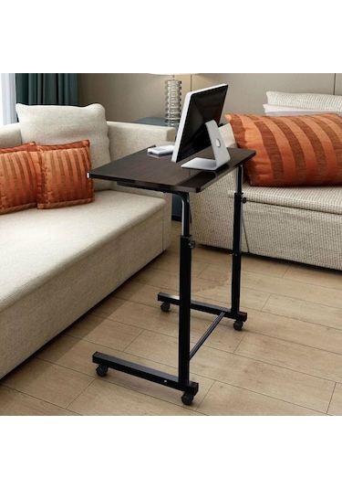 Depolife Akrobat Bilgisayar Notebook Sehpası Yükseklik Ayarlı Siyah