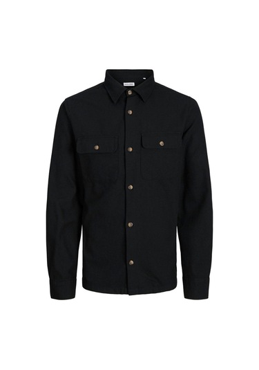 Jack & Jones Cepli Erkek Gömlek Siyah