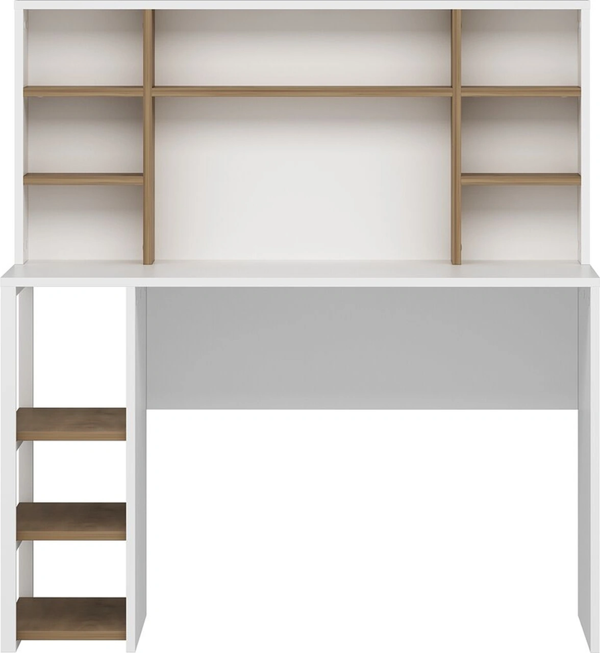 Liora Çalışma Masası - Beyaz/rahle Çok Renkli