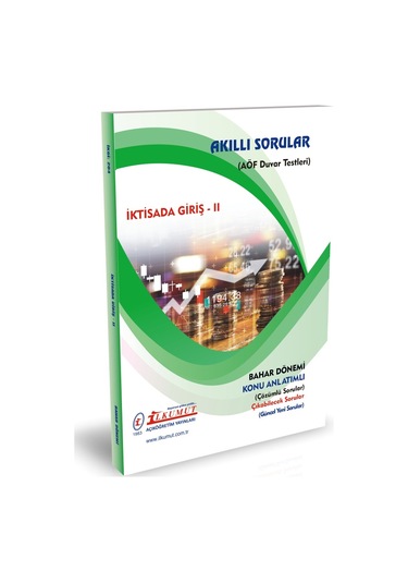 İlkumut Yayınları - İktisada Giriş - 2 - Konu Anlatımlı - Çözümlü Sorular