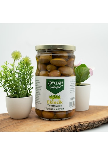 Köyceğiz Yöresel Ekincik Sofralık Zeytin 600 G