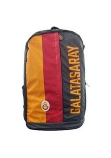 Me 25500 Galatasaray Paraşüt Garni Siyah Sırt Çantası Sarı - Kırmızı