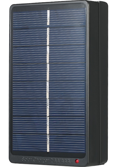 Yaozixa Güneş Enerjili 2 Adet Aa/aaa Şarjlı Pil Şarj Cihazı, Led Göstergeli, Taşınabilir, 1w 4v Panel