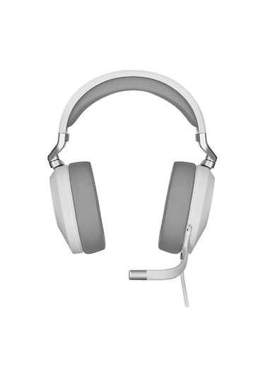 Corsaır HS65 7.1 Surround Beyaz Kablolu Kulaküstü Oyuncu Kulaklığı