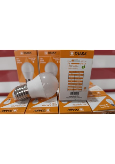 230v 7w E27 G45 Led Top Ampul Beyaz Led 031 10 Adet