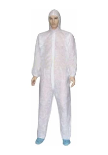 Mege Tek Kullanımlık Tulum Beyaz 40 G