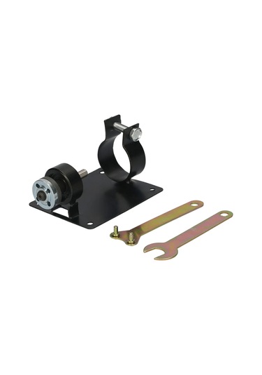 Springsun Metal Elektrik Matkap Dönüştürücü Aparatı - Kesme, Cila, Taşlama İçin 10mm Uyumlu Tezgah Sabitli Base Seti