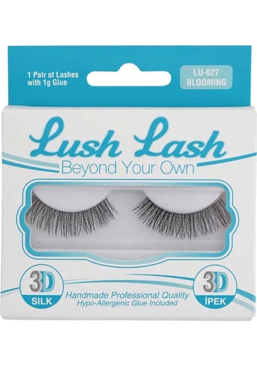 Lush Lash Takma 3D İpek Kirpik LU-627 Blooming
