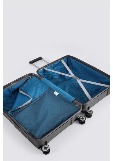 Ççs 5247 Polipropilen Kabin Boy Valiz Antrasit