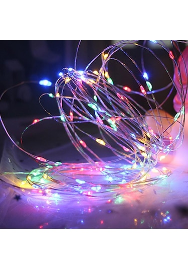 Schulzz Solar Güneş Enerji Dış Bahçe 8 Modlu 20Metre Düz 200Led C