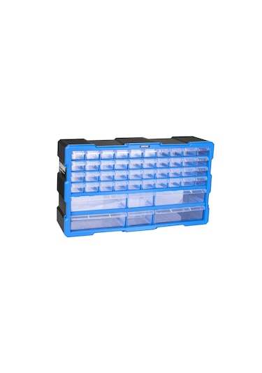 Tekreyonda Süper Bag Monoblok Yatay 46 Çekmeceli Organizer