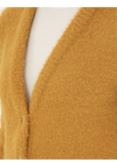 Pierre Cardin Kadın Safran Hırka Triko 50290576-vr043 Safran