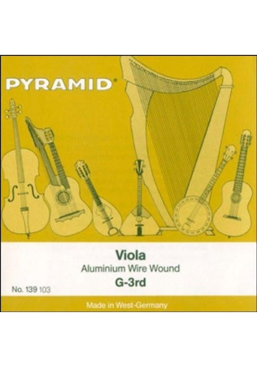 Pyramid 139 101 Profesyonel Viola Tel Seti