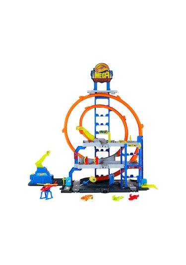 Hot Wheels Cıty Mega Loop Garage Jbm74