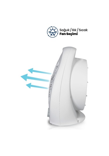 Goldmaster Summer Beyaz 2000 W Isıtıcı Fan