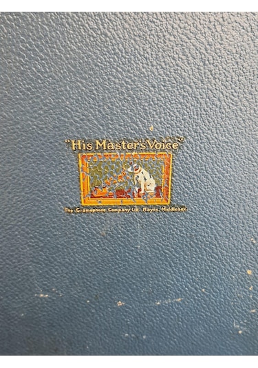 His Master's Voice Antika Çanta Gramofon 088 (ARIZALI)