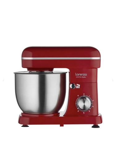Lorenzo 1040 Master Plus Stand Mikser Şef Kırmızı