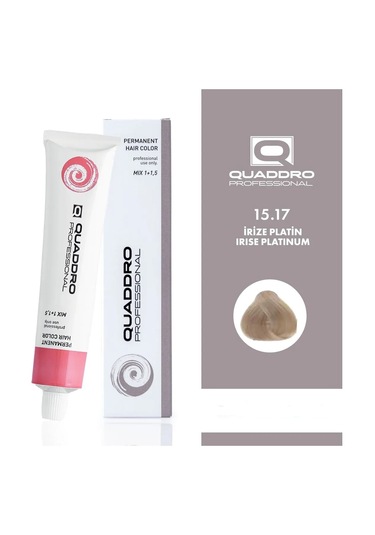 Quaddro Professionel Saç Boyası 15.17 İrise Platin